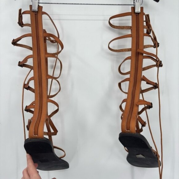 Free People vegan leather gladiator sandals Size 11 - Picture 9 of 9